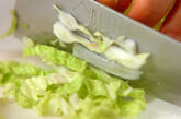 白菜シーフードグラタンの作り方1