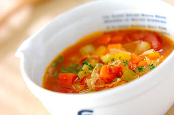 野菜たっぷり!ミネストローネ