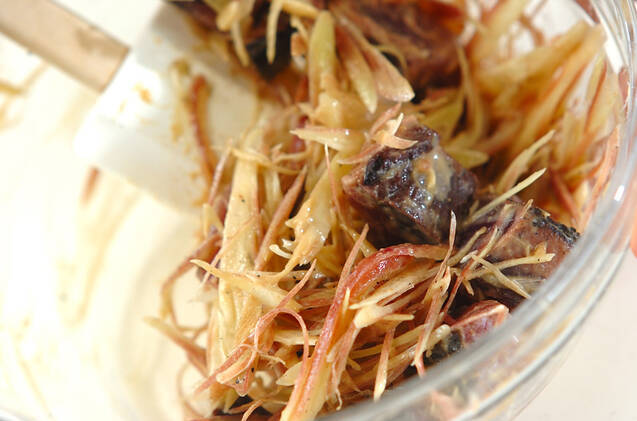 カツオとミョウガのからし和えの作り方の手順3