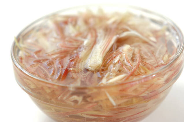 カツオとミョウガのからし和えの作り方の手順2