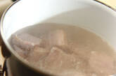 豚肉と大根のオイスター煮の下準備1