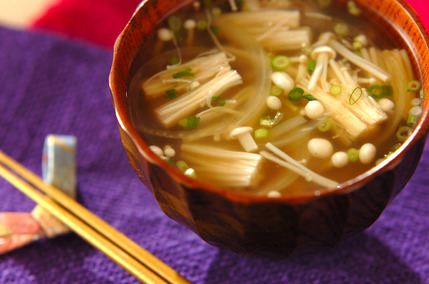 エノキのスープ