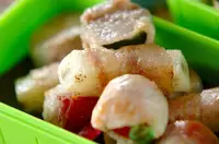 野菜の豚肉巻き