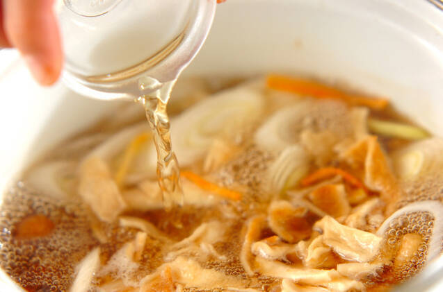 ナメコサンラータンの作り方の手順5