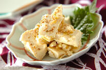 くずし豆腐の香味和え