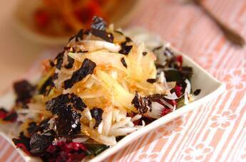 新玉ネギサラダ