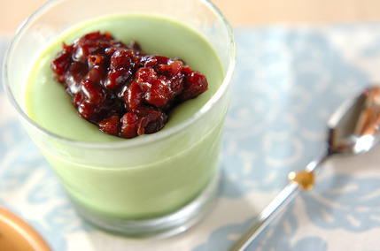 抹茶ミルクゼリー