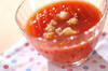 すりおろしトマトの冷スープの作り方の手順