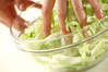 白菜のサラダの作り方の手順1