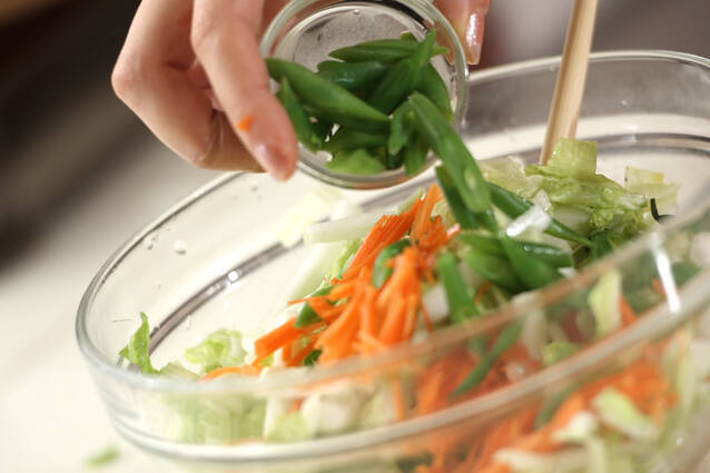 白菜のサラダの作り方の手順4