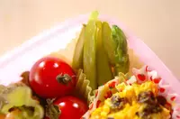 アスパラのスイートチリソース和え