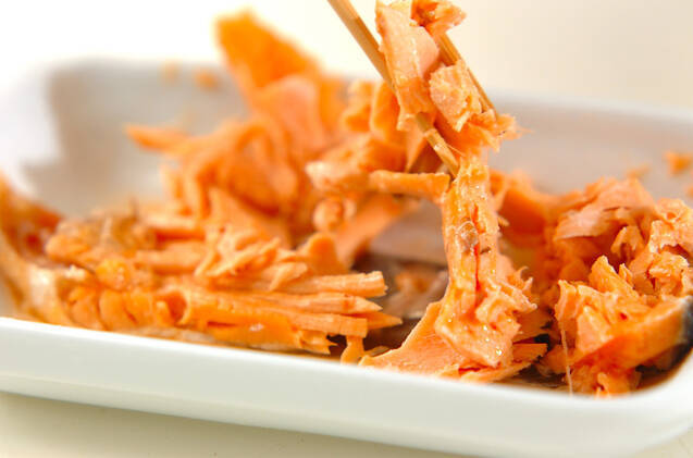 鮭コロッケの作り方の手順1