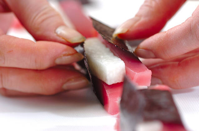 マグロと長芋ののり巻きの作り方の手順5