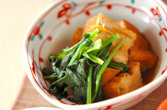 厚揚げの甘煮