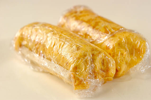 薄焼き卵ロールサラダの作り方の手順8