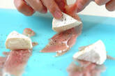 串カツ・カマンベールチーズと生ハムの作り方1