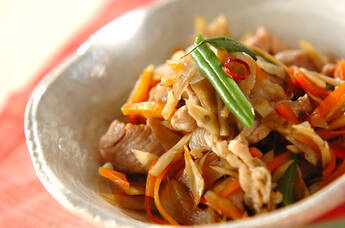 豚ゴボウきんぴら