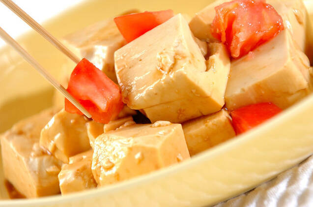 豆腐のみそ風味サラダの作り方の手順5