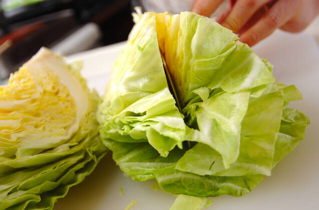 焼きキャベツの作り方の手順1