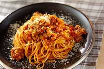 みそミートパスタ