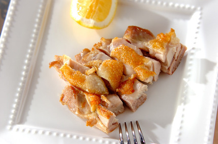 チキンのペタンコ焼き