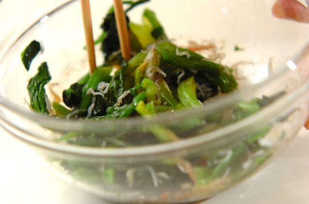 ホウレン草のお浸しの作り方の手順3