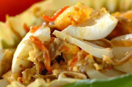 きんぴら卵サラダ