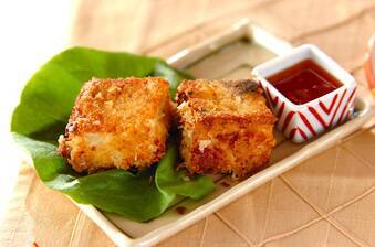 厚揚げのマヨ焼き