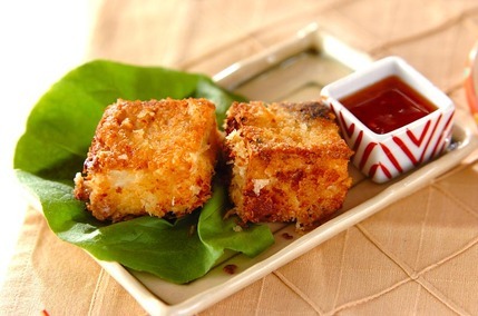 厚揚げのマヨ焼き