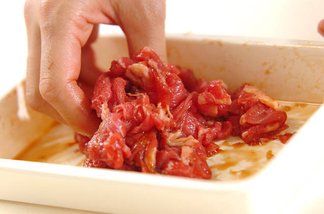 プルコギの作り方の手順1