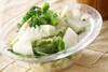 梨と白菜のサラダの作り方の手順