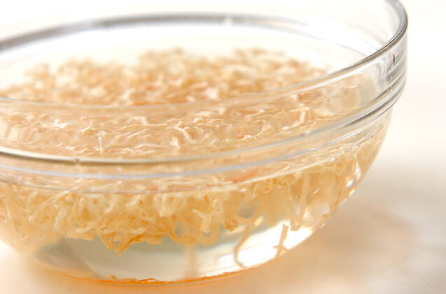 切干し大根のみそ汁の作り方の手順1