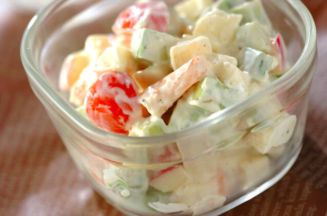 エビとアボカドのサラダ