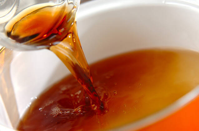 カキのお吸い物の作り方の手順3