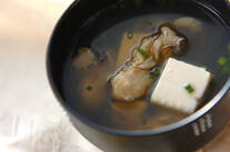 カキのお吸い物