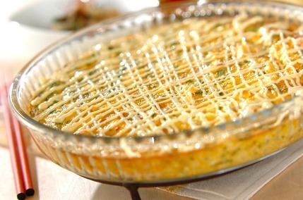 卵とツナのふんわり焼き