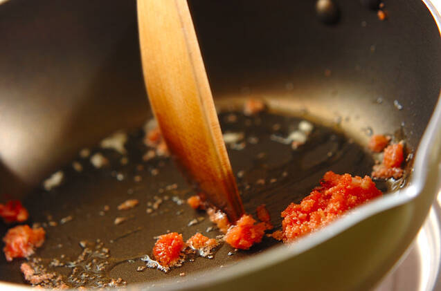 絶品！たらこパスタ ガーリック香る by杉本 亜希子さんの作り方の手順5