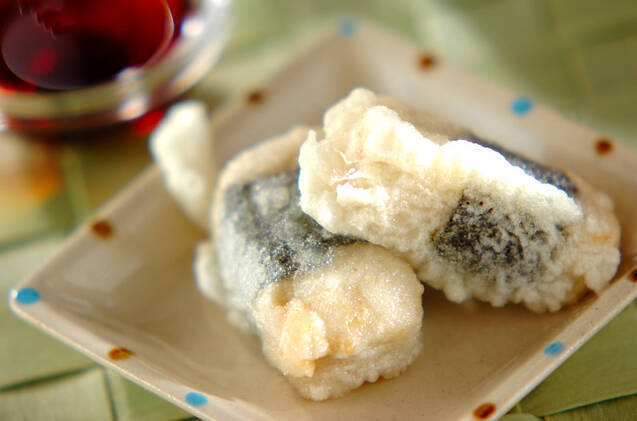 生麩の磯辺揚げ