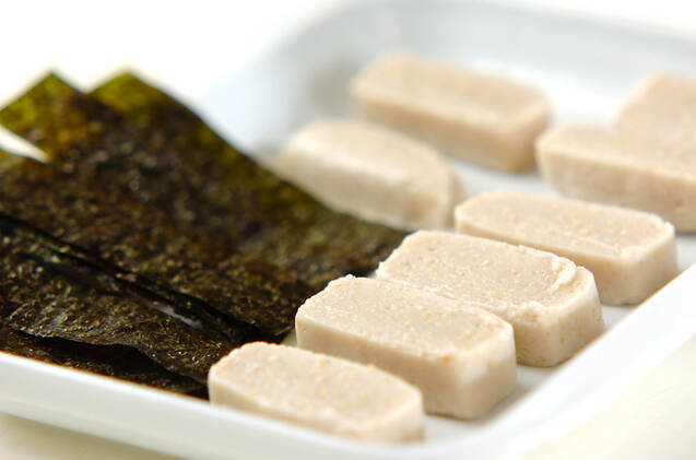 生麩の磯辺揚げの作り方の手順1