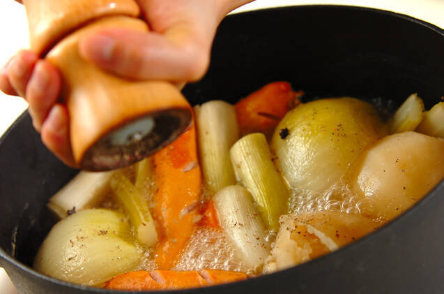 フランクフルトのポトフの作り方の手順7