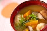 カボチャのみそ汁