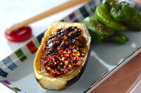 揚げ米ナス田楽