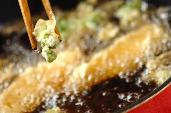 春の天ぷらの作り方2