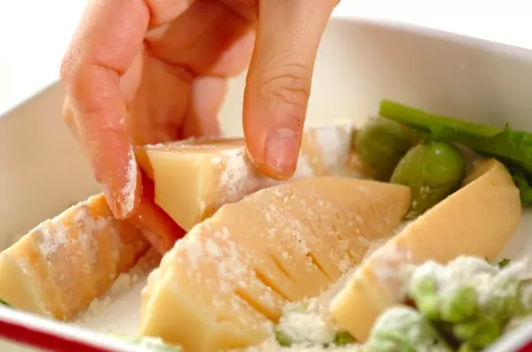 春の天ぷらの作り方1