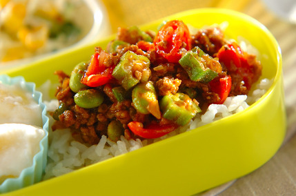 夏野菜ドライカレー