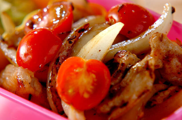 豚肉のクミンシード炒め