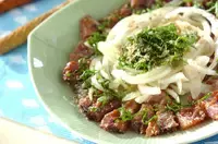 カツオの梅肉和え