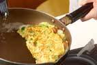 たっぷりオムレツの作り方4