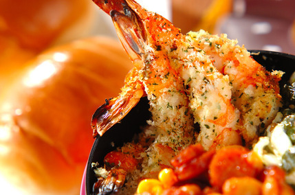 エビのグリル焼き