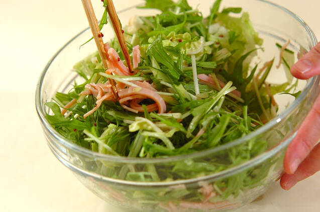 白菜のマスタード和えの作り方の手順6